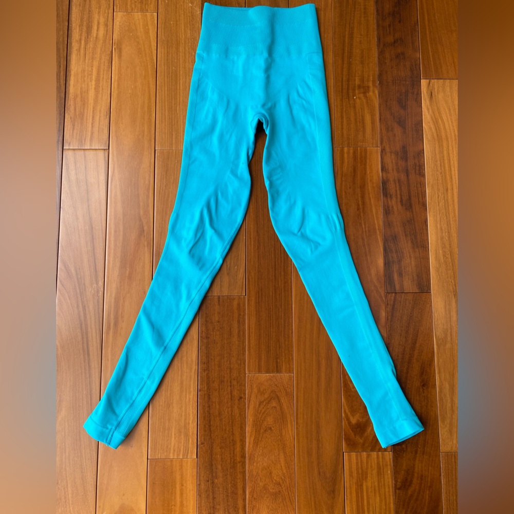 Blue Lululemon Leggings